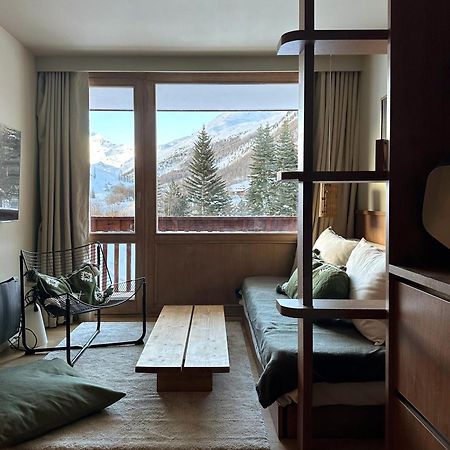 Les Barmettes Appart Renove Avec Vue, Parking Et Skis Aux Pieds Val-dʼIsère Eksteriør billede